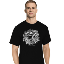 Load image into Gallery viewer, Secret_Shirts T-Shirts, Tall / Large / Black Endure - Survive