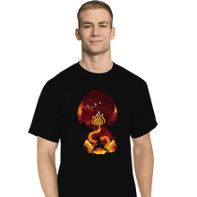 Load image into Gallery viewer, Daily_Deal_Shirts T-Shirts, Tall / Large / Black Firebender