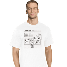 Load image into Gallery viewer, Shirts T-Shirts, Tall / Large / White Battle Plan