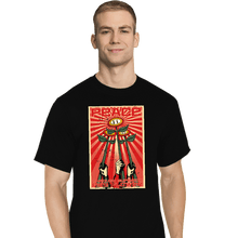 Load image into Gallery viewer, Shirts T-Shirts, Tall / Large / Black Superior Fire Flower