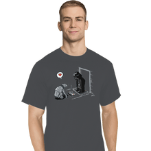 Load image into Gallery viewer, Shirts T-Shirts, Tall / Large / Charcoal Cat-At's New Gift