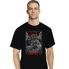 Load image into Gallery viewer, Daily_Deal_Shirts T-Shirts, Tall / Large / Black The Quest Of Skull Knight