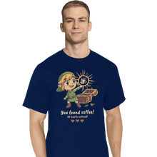 Load image into Gallery viewer, Shirts T-Shirts, Tall / Large / Navy Legendary Coffee
