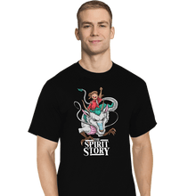 Load image into Gallery viewer, Secret_Shirts T-Shirts, Tall / Large / Black The Spirit Story