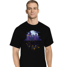Load image into Gallery viewer, Daily_Deal_Shirts T-Shirts, Tall / Large / Black Wizard Castle