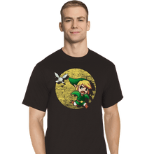 Load image into Gallery viewer, Shirts T-Shirts, Tall / Large / Black The Adventures Of Link