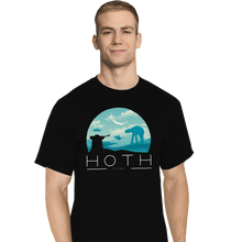Load image into Gallery viewer, Shirts T-Shirts, Tall / Large / Black Icey Planet