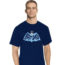 Load image into Gallery viewer, Daily_Deal_Shirts T-Shirts, Tall / Large / Navy Batdad