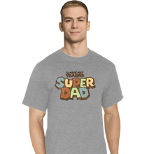 Load image into Gallery viewer, Daily_Deal_Shirts T-Shirts, Tall / Large / Sports Grey Super Dad