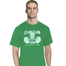Load image into Gallery viewer, Shirts T-Shirts, Tall / Large / Athletic grey Clan Clan Gym