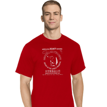 Load image into Gallery viewer, Daily_Deal_Shirts T-Shirts, Tall / Large / Red Space Coyote Sriracha