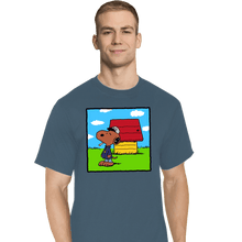 Load image into Gallery viewer, Secret_Shirts T-Shirts, Tall / Large / Indigo Blue DOGGY DOGG