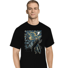 Load image into Gallery viewer, Shirts T-Shirts, Tall / Large / Black Starry Remake