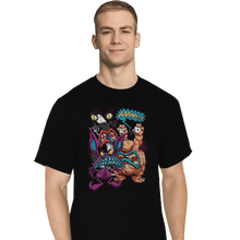 Load image into Gallery viewer, Shirts T-Shirts, Tall / Large / Black Real Monsters
