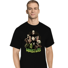 Load image into Gallery viewer, Shirts T-Shirts, Tall / Large / Black Monsters