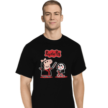 Load image into Gallery viewer, Shirts T-Shirts, Tall / Large / Black Puzzle Pig