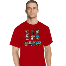 Load image into Gallery viewer, Daily_Deal_Shirts T-Shirts, Tall / Large / Red Pirate Kittens
