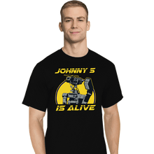 Load image into Gallery viewer, Secret_Shirts T-Shirts, Tall / Large / Black Johnny 5 Alive