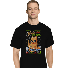 Load image into Gallery viewer, Secret_Shirts T-Shirts, Tall / Large / Black Jingle Balls