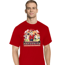Load image into Gallery viewer, Shirts T-Shirts, Tall / Large / Red Casket Mechanics