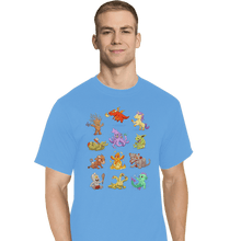 Load image into Gallery viewer, Shirts T-Shirts, Tall / Large / Royal Blue Diapers & Dragons