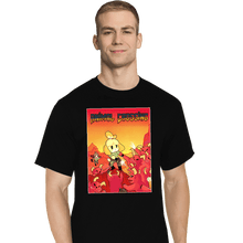 Load image into Gallery viewer, Secret_Shirts T-Shirts, Tall / Large / Black Doom Crossing!