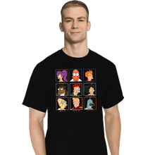 Load image into Gallery viewer, Daily_Deal_Shirts T-Shirts, Tall / Large / Black Moral Alignment Chart