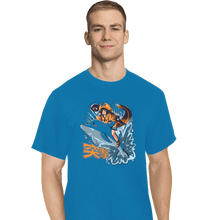 Load image into Gallery viewer, Shirts T-Shirts, Tall / Large / Royal Blue Totsugeki