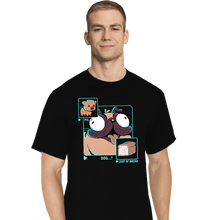 Load image into Gallery viewer, Shirts T-Shirts, Tall / Large / Black Dog Pig Bread
