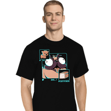 Load image into Gallery viewer, Shirts T-Shirts, Tall / Large / Black Dog Pig Bread