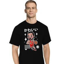 Load image into Gallery viewer, Shirts T-Shirts, Tall / Large / Black Kawaii Leonard