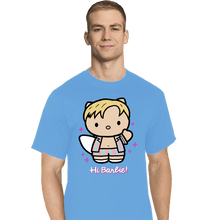 Load image into Gallery viewer, Daily_Deal_Shirts T-Shirts, Tall / Large / Royal Blue Waving Doll