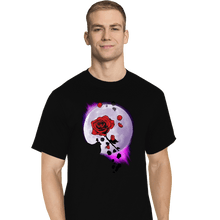 Load image into Gallery viewer, Shirts T-Shirts, Tall / Large / Black Crystal Clear Hero
