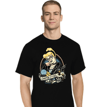 Load image into Gallery viewer, Daily_Deal_Shirts T-Shirts, Tall / Large / Black Rocker Cinderella