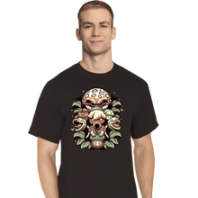 Load image into Gallery viewer, Shirts T-Shirts, Tall / Large / Black Retro Garden