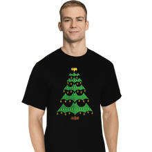 Load image into Gallery viewer, Daily_Deal_Shirts T-Shirts, Tall / Large / Black Holy Christmas Tree, Batman!