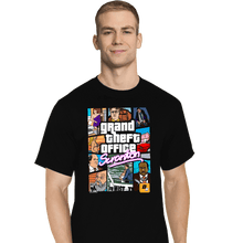 Load image into Gallery viewer, Secret_Shirts T-Shirts, Tall / Large / Black Grand Theft Office!
