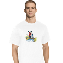 Load image into Gallery viewer, Shirts T-Shirts, Tall / Large / White Eggman And Sonic