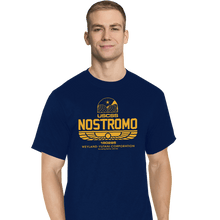 Load image into Gallery viewer, Daily_Deal_Shirts T-Shirts, Tall / Large / Navy USCSS  Nostromo
