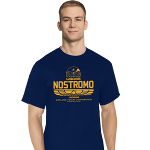 Daily_Deal_Shirts T-Shirts, Tall / Large / Navy USCSS  Nostromo