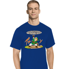 Load image into Gallery viewer, Daily_Deal_Shirts T-Shirts, Tall / Large / Royal Blue Destructo Sword