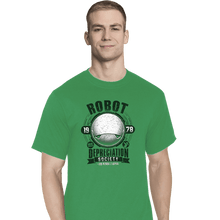 Load image into Gallery viewer, Shirts T-Shirts, Tall / Large / Sports Grey Robot Depreciation Society