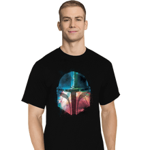Load image into Gallery viewer, Daily_Deal_Shirts T-Shirts, Tall / Large / Black Galactic Mandalorian