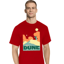Load image into Gallery viewer, Shirts T-Shirts, Tall / Large / Red Visit Dune