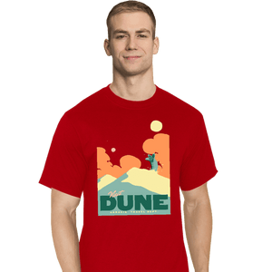 Shirts T-Shirts, Tall / Large / Red Visit Dune