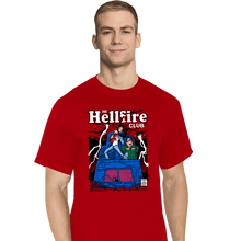 Load image into Gallery viewer, Daily_Deal_Shirts T-Shirts, Tall / Large / Red The Hellfire Club Comics