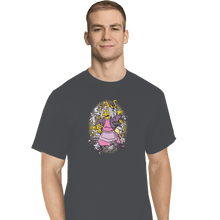 Load image into Gallery viewer, Shirts T-Shirts, Tall / Large / Charcoal Americat Beauty