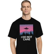 Load image into Gallery viewer, Secret_Shirts T-Shirts, Tall / Large / Black I Do Not Care