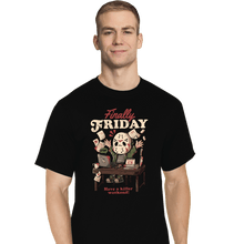 Load image into Gallery viewer, Daily_Deal_Shirts T-Shirts, Tall / Large / Black Finally Friday