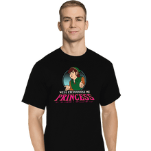Load image into Gallery viewer, Daily_Deal_Shirts T-Shirts, Tall / Large / Black Well Excuse Me Princess!